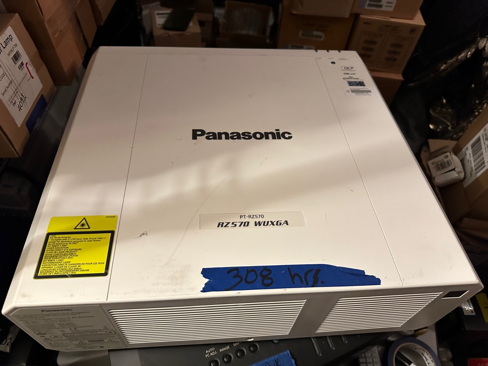 Panasonic PT-RZ570 5400 Lumen Large Venue Laser DLP Projector