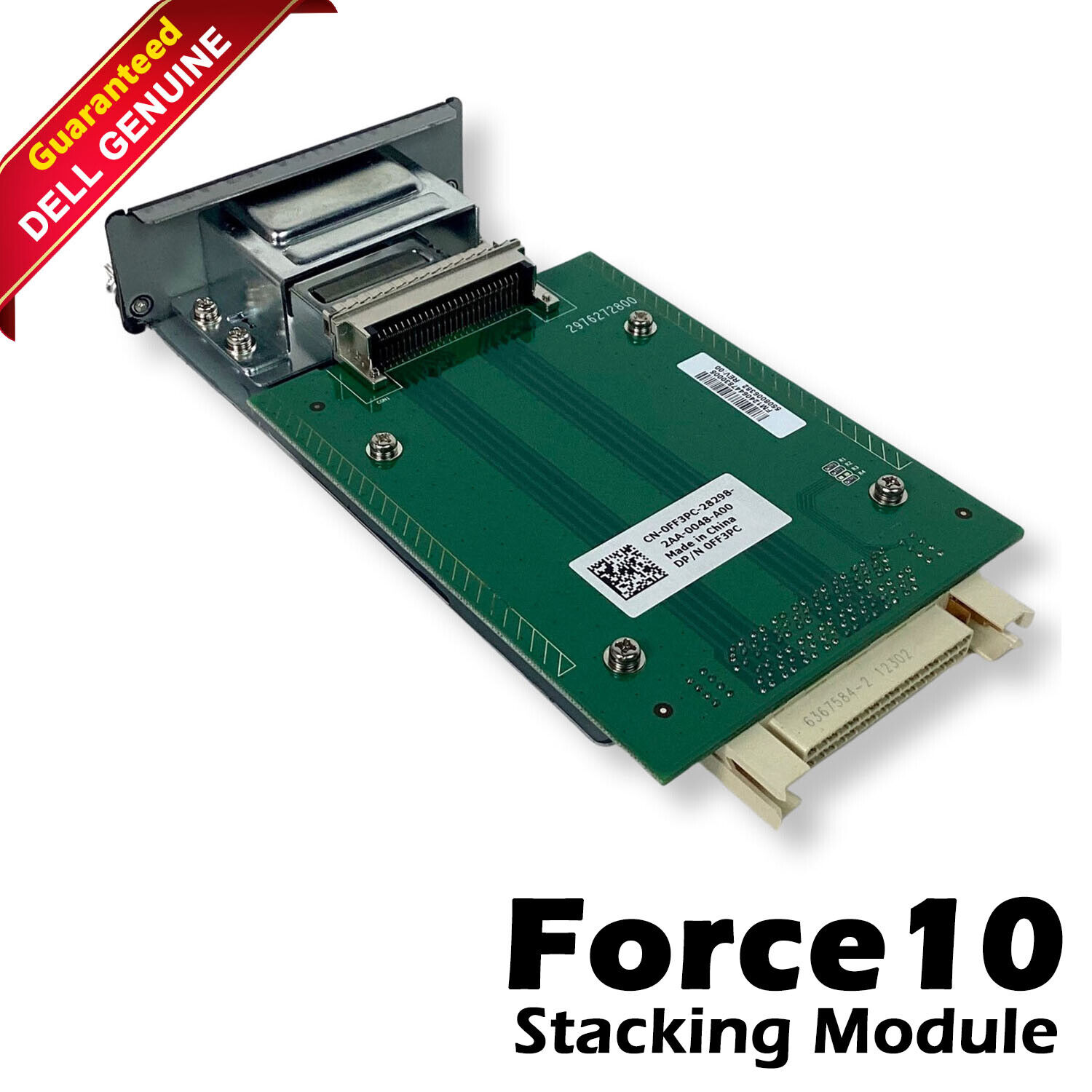 Dell FF3PC Force10 S50-01-24G-1S S50 S25 1-Port 24Gbps XFP Stacking Module