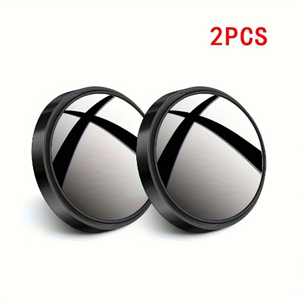Round Stylish Branded Decorative Small Compact 2PCS High - Definition Round Wide