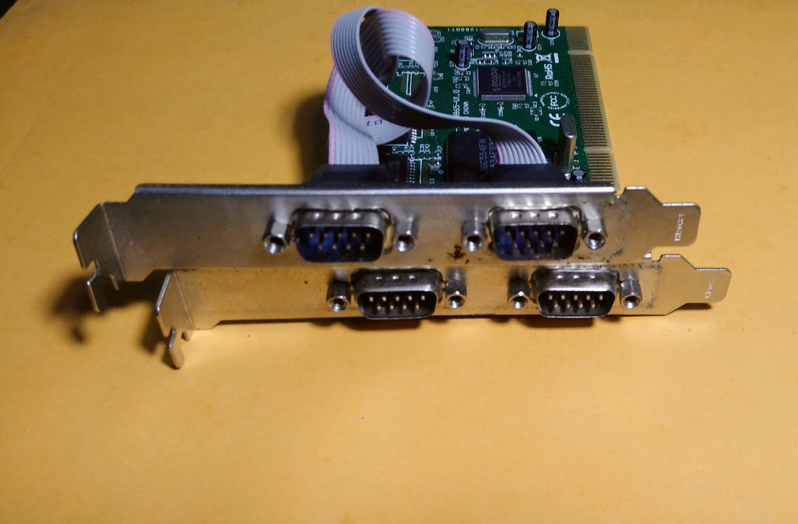 SY-PCI15002 SYBA Multimedia 4 DB-9 Serial (RS-232) Ports PCI Controller Card