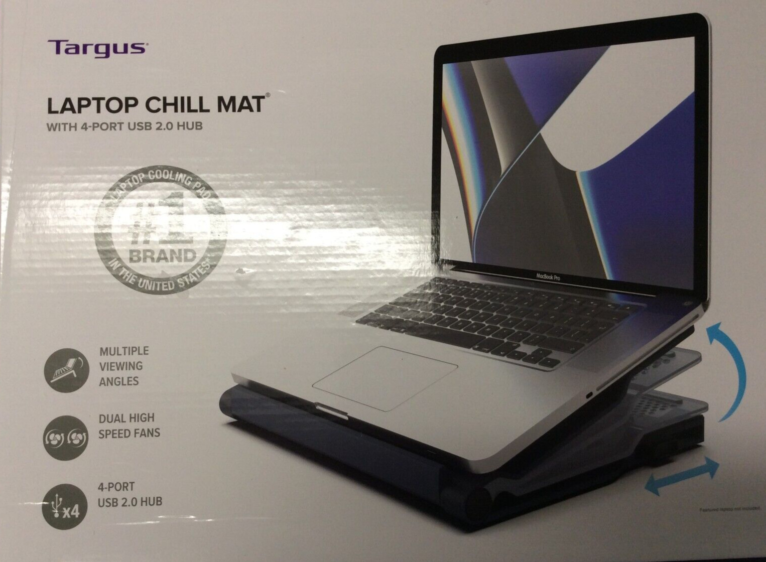 Laptop Chill Mat with 4-Port USB 2.0 Hub (Targus)