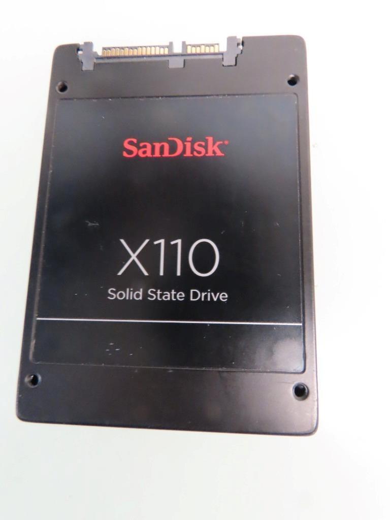 SD6SB1M-256G-1006 SanDisk X110 256GB MLC SATA 6Gbps 2.5-inch Internal SSD