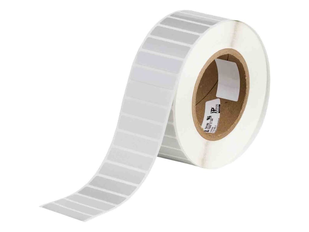 Brady THT-53-480-3 - Polyester with Rubber Adhesive Labels 0.5in H x 2in W Light