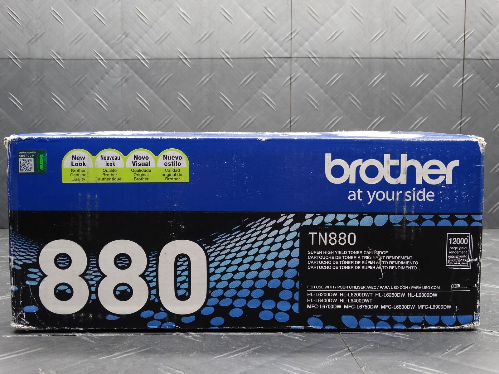 Brother TN880 Black High Yield Toner Genuine Authentic
