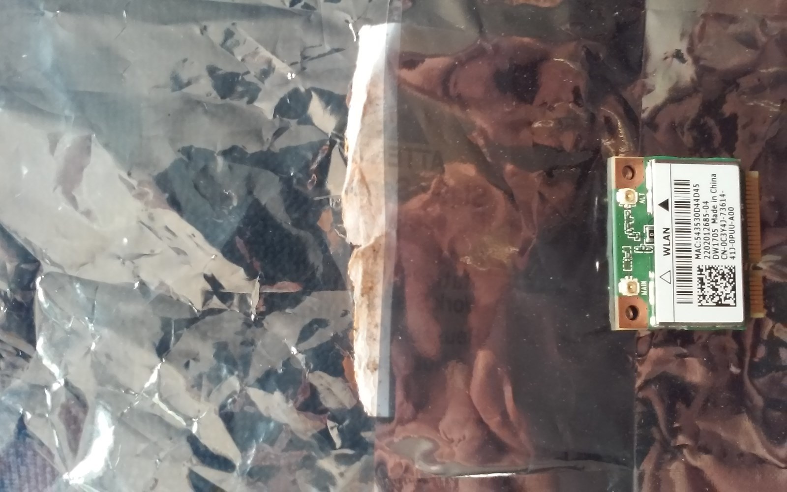 Dell 0C3Y4J C3Y4J WiFi Wireless WLAN Card DW1705 Qualcomm QCWB335