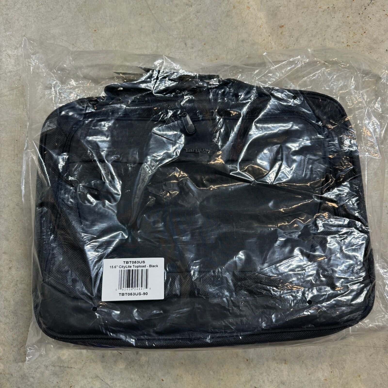 Targus CityLite Laptop Case Bag 15” Black TBT053US90 NEW Top Load Messenger