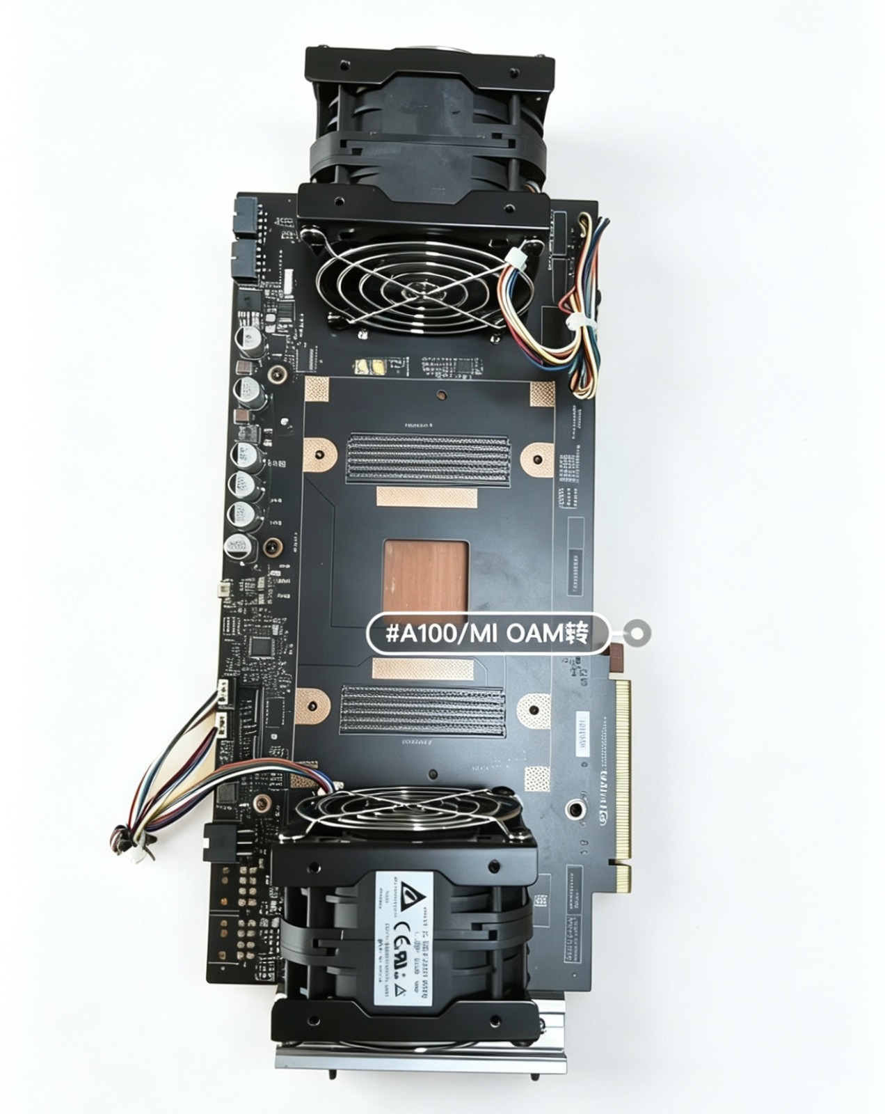 OAM to PCIe Adapter Board For NVIDIA A100 H100 H800 AMD MI GPU Server