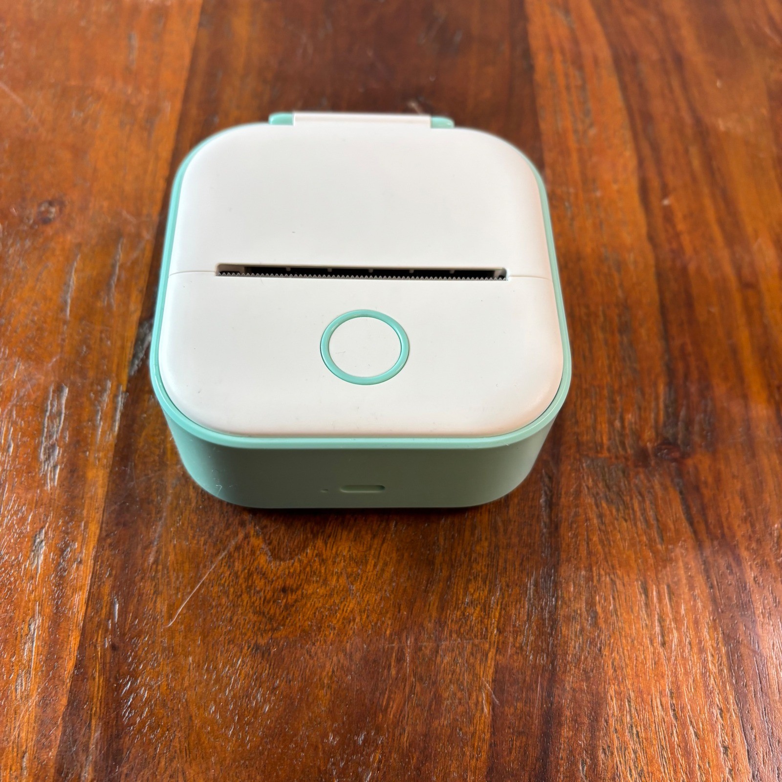 Phomemo T02 Mini Thermal Printer Mint Green White Portable Bluetooth Inkless
