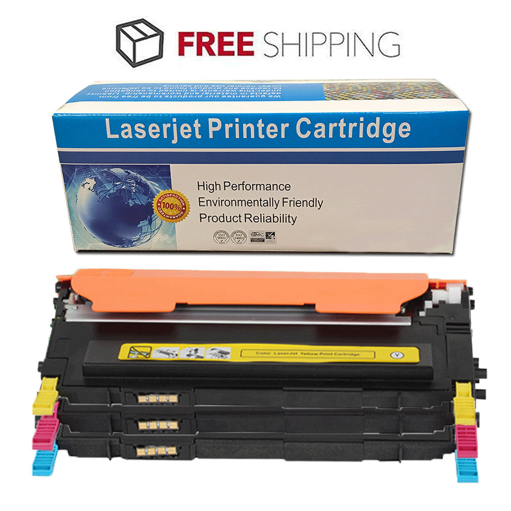 3PK CLT-407S CMY Color Toner Set for Samsung CLP-325 CLX-3185FW CLP-320 CLX-3185
