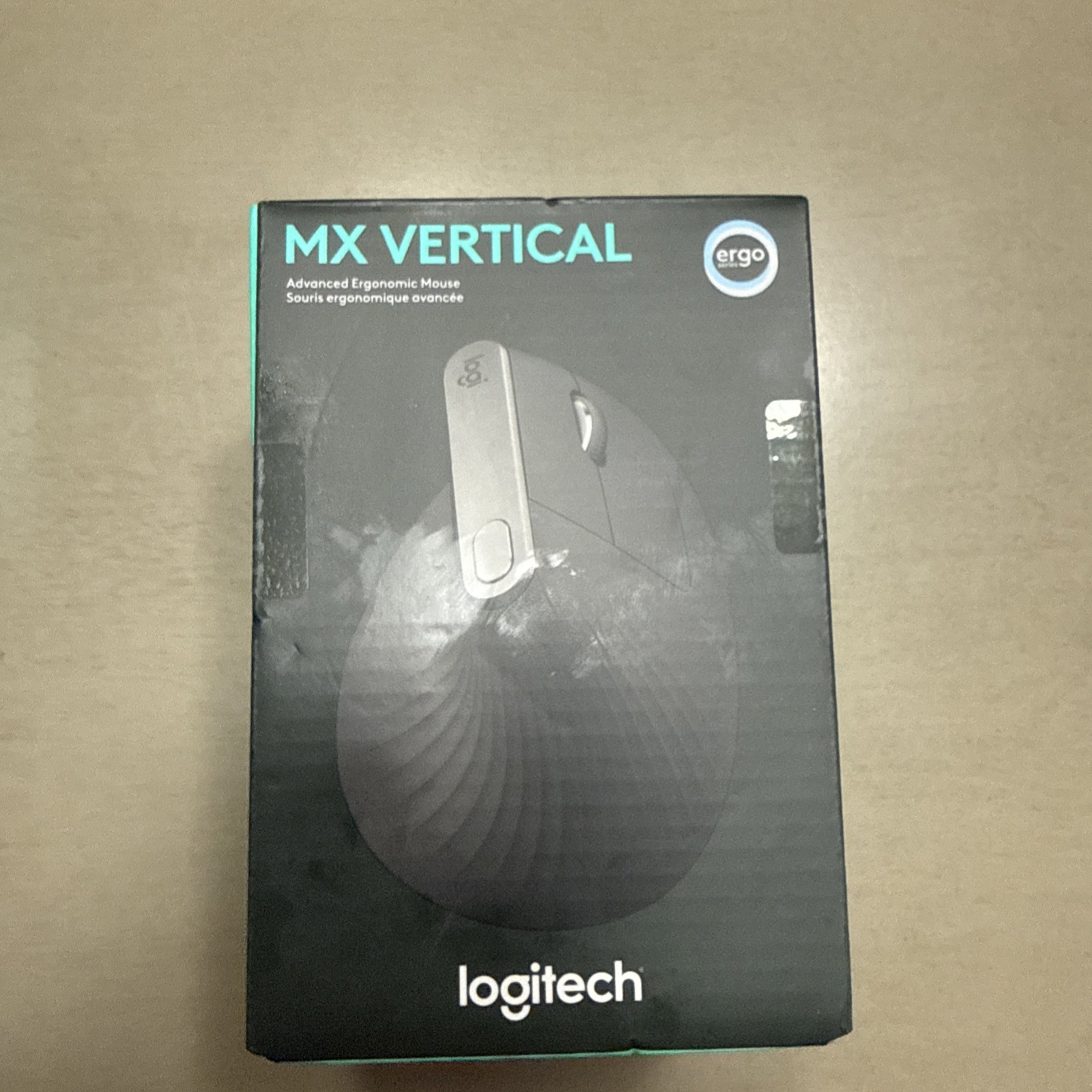 Logitech Advanced MX Vertical Wireless Mouse Ergonomic Rechargeable Graphite