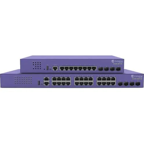 Extreme Networks X435-8P-4S X435-8P-4S 8 PORT 10/100/1000BASE-T POE+ HALF/FULL