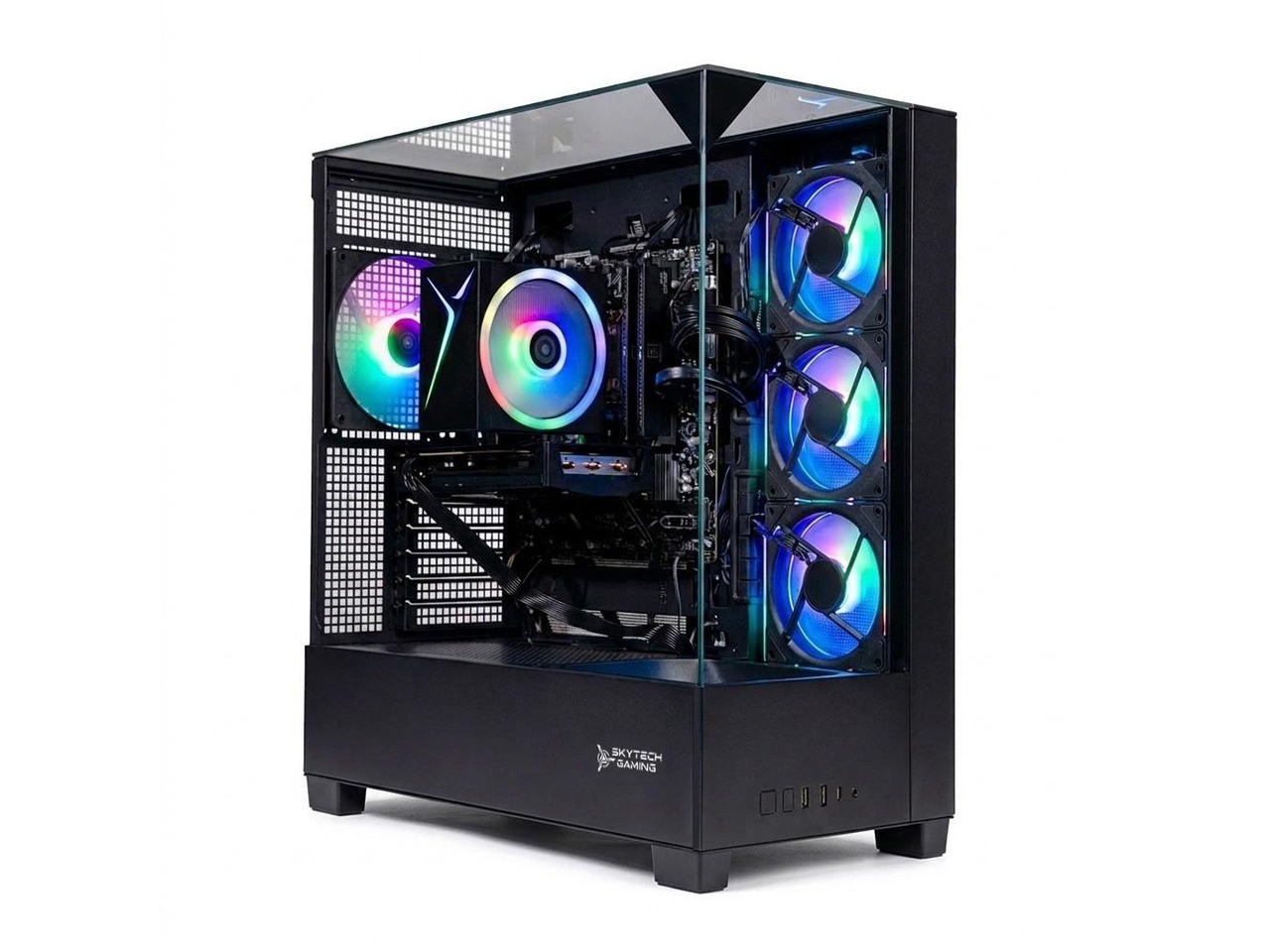 Skytech Gaming Shadow 5 Gaming PC, Intel i5 14400F 2.5GHz, NVIDIA RTX 5060 Ti 8G