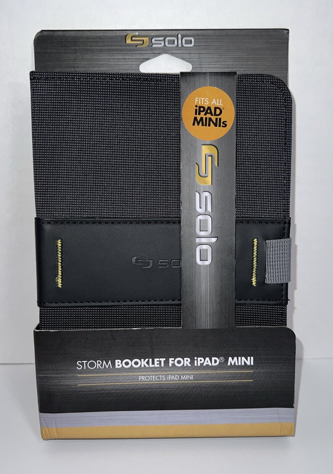 SOLO STORM Booklet for iPAD Mini ( Fits All iPAD MINIs ) NEW In Package