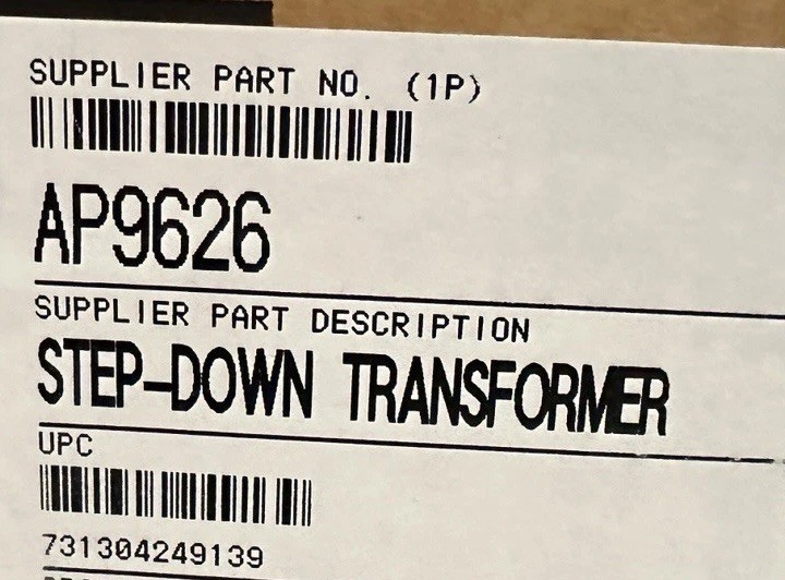 APC Step-Down Transformer 2U AP9626 208V to 120V
