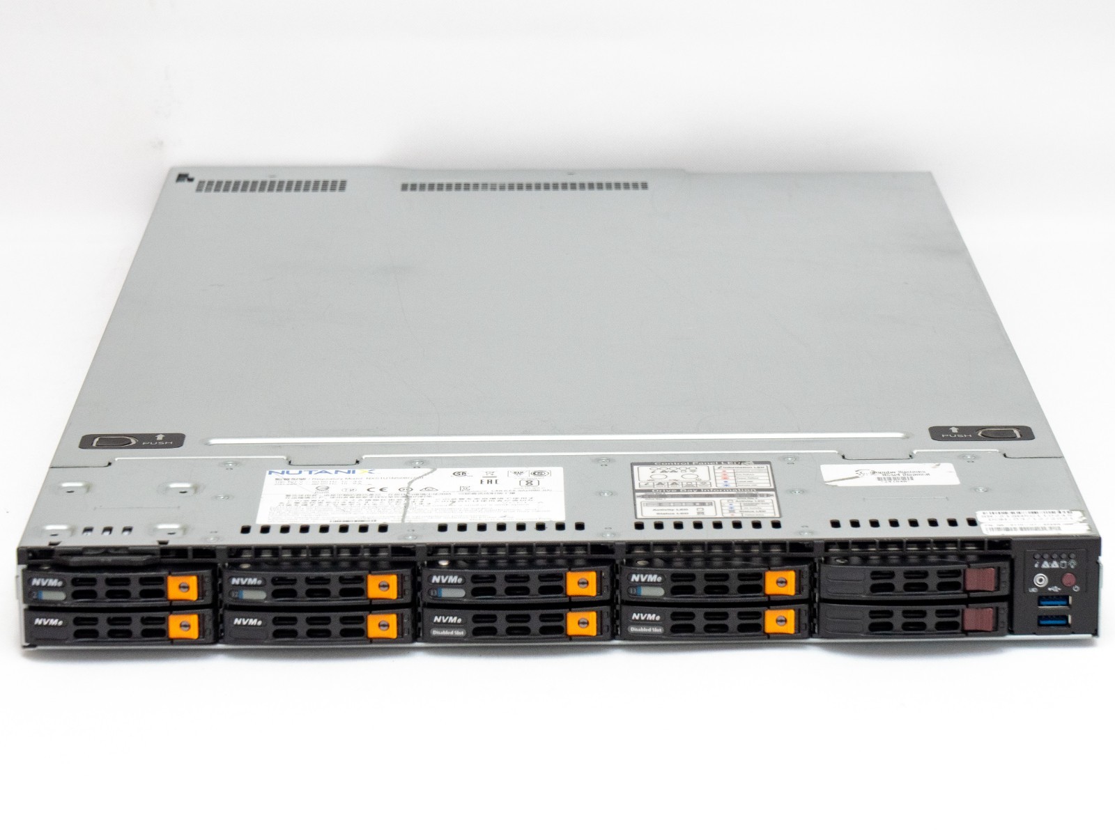 Supermicro 1029U-TN10RT 1U 10-Bay NVMe U.2 Server X11DPU Dual Xeon 3647 10GbE