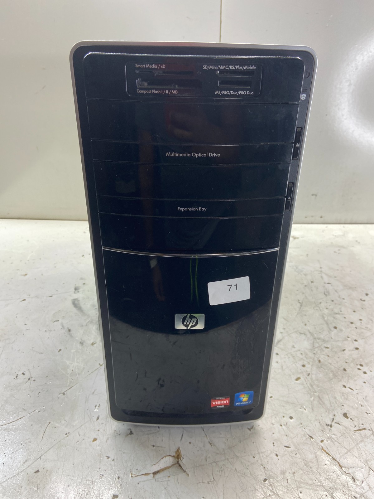 HP Pavilion p6710f AMD Athlon II X4 640 3.00GHz 4GB NO HDD