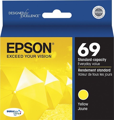 NEW Epson 69 CX5000 Yellow Ink T0694 GENUINE
