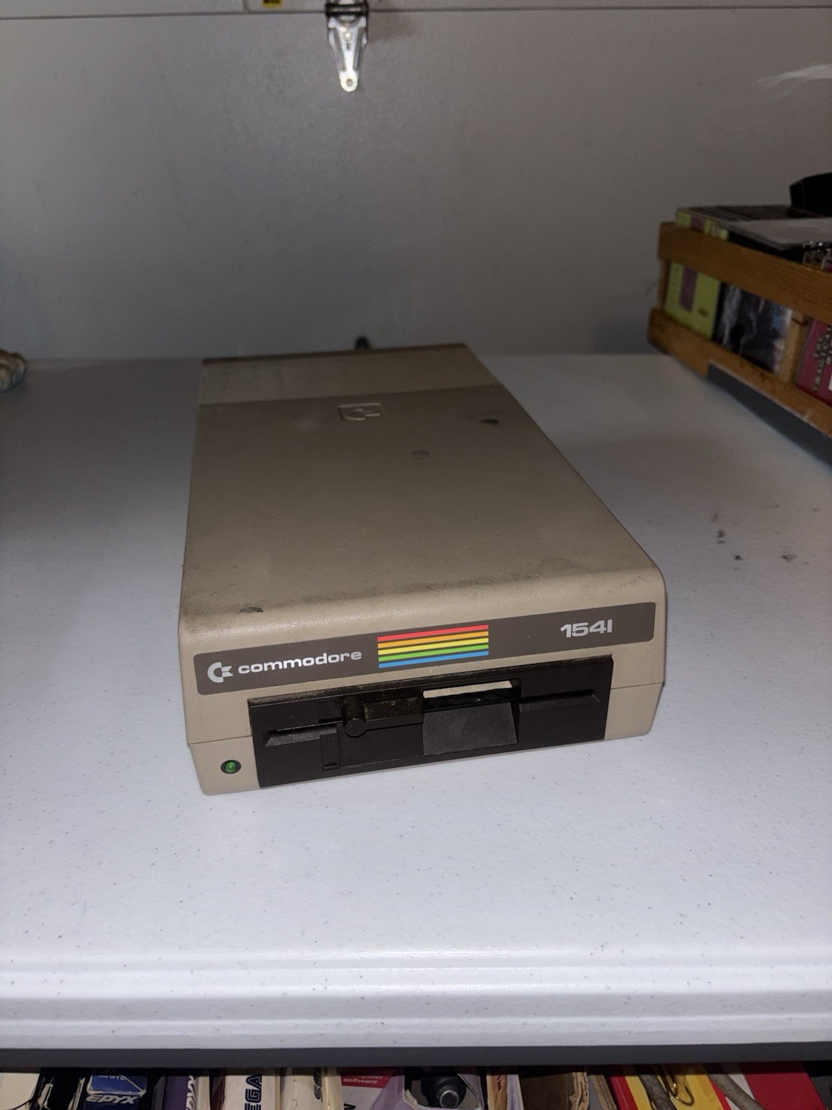 Vintage Commodore 1541 Floppy Disc Drive Computer Powers On UNTESTED