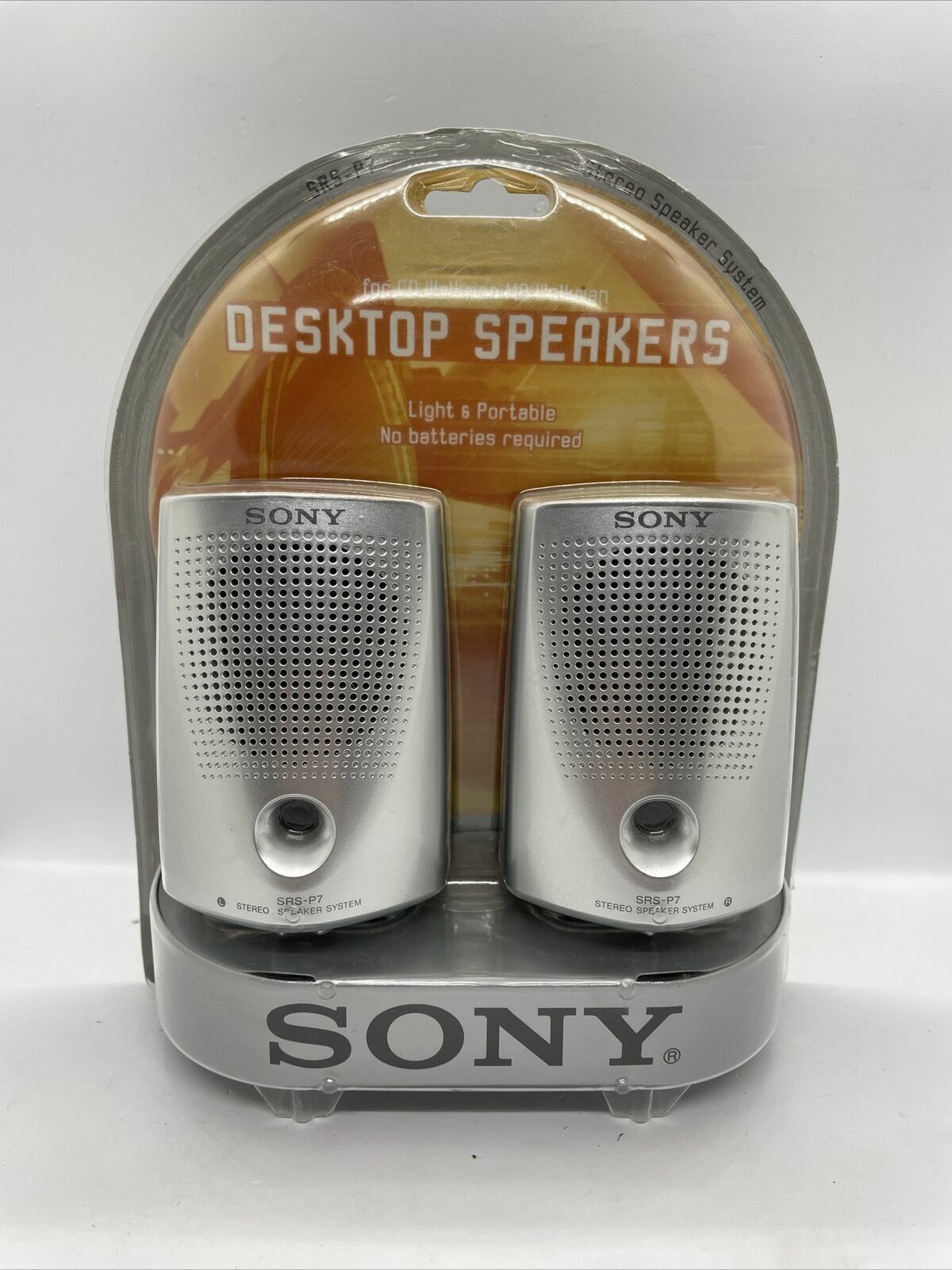 Sony SRS-P7 Desktop Speakers for CD Walkman 