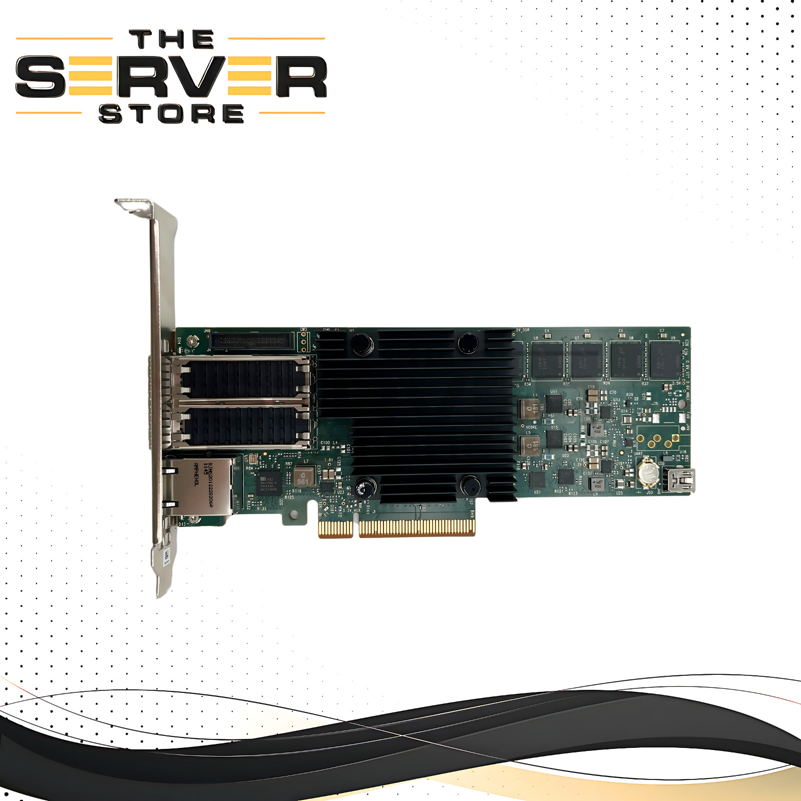 Mellanox BlueField-2 DPU 25GbE 2 Port SFP56 BF2H332A PCIe 4.0 x8 MBF2H332A-AECOT