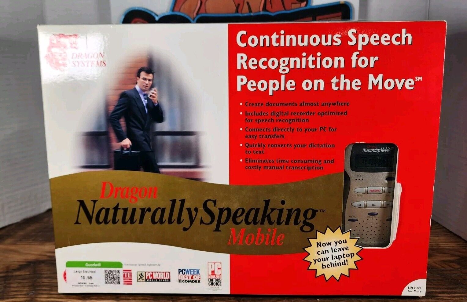  Dragon Systems Naturally Speaking Mobile Brand New Old Stock