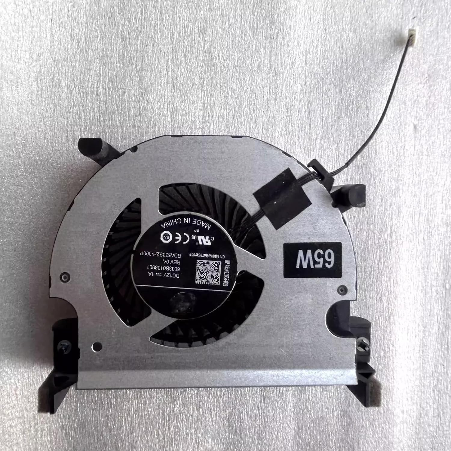 Replacement Laptop CPU 4Pin Cooling Thermal Fan For HP Z2 MINI G9 M91006-001