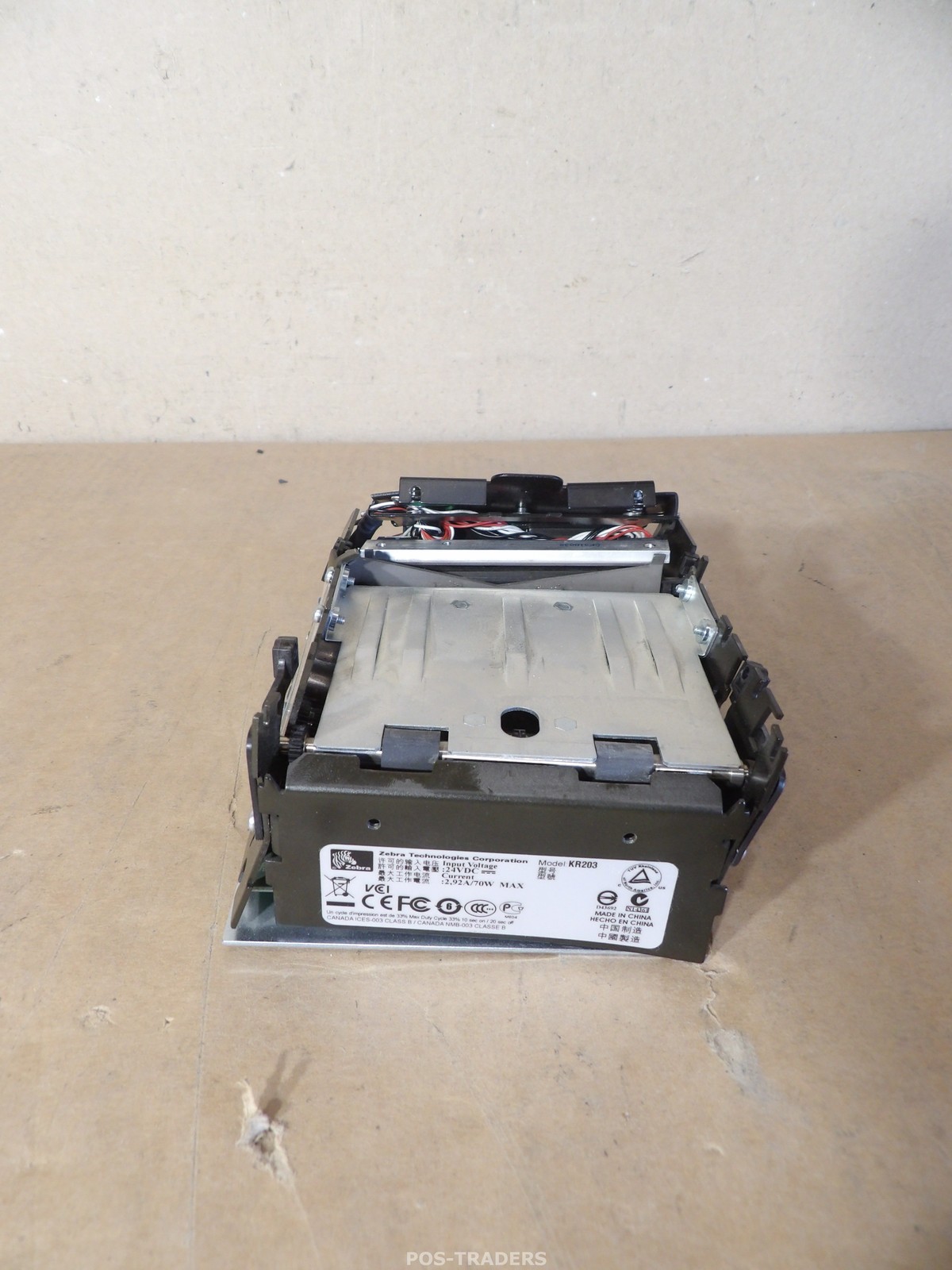 Zebra KR203 Direct Thermal Ticket Receipt POS Printer - DAMAGED HOUSING