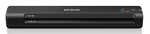 [Campaign in progress] Epson Scanner ES-50 (Mobile/A4/USB compatible/Black)