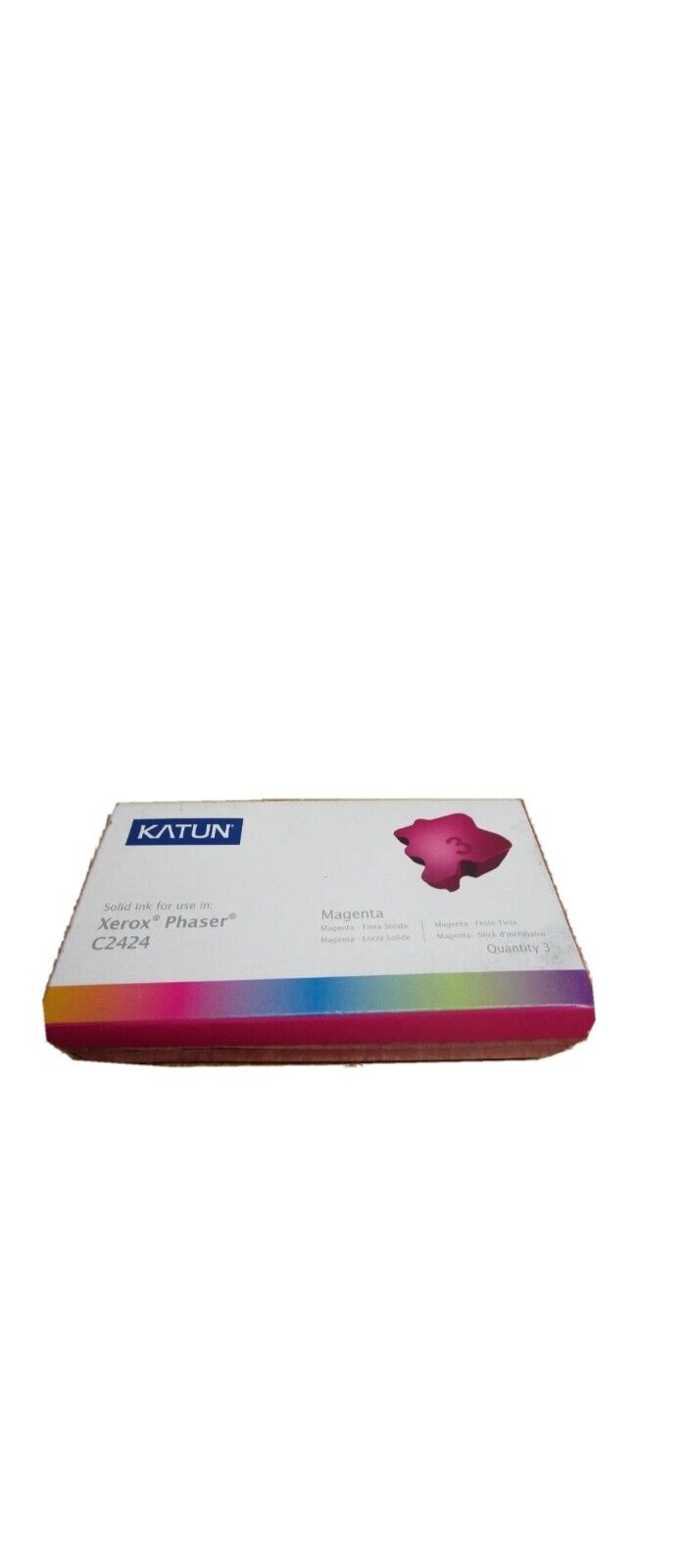 Katun 37976 For Xerox Solid Ink WorkCentre C2424 3 Magenta New Sealed Box