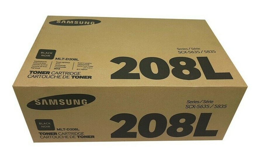 Genuine Samsung MLT-D208L / MLTD208L High Yield Black Toner SCX5635FN / 5835FN