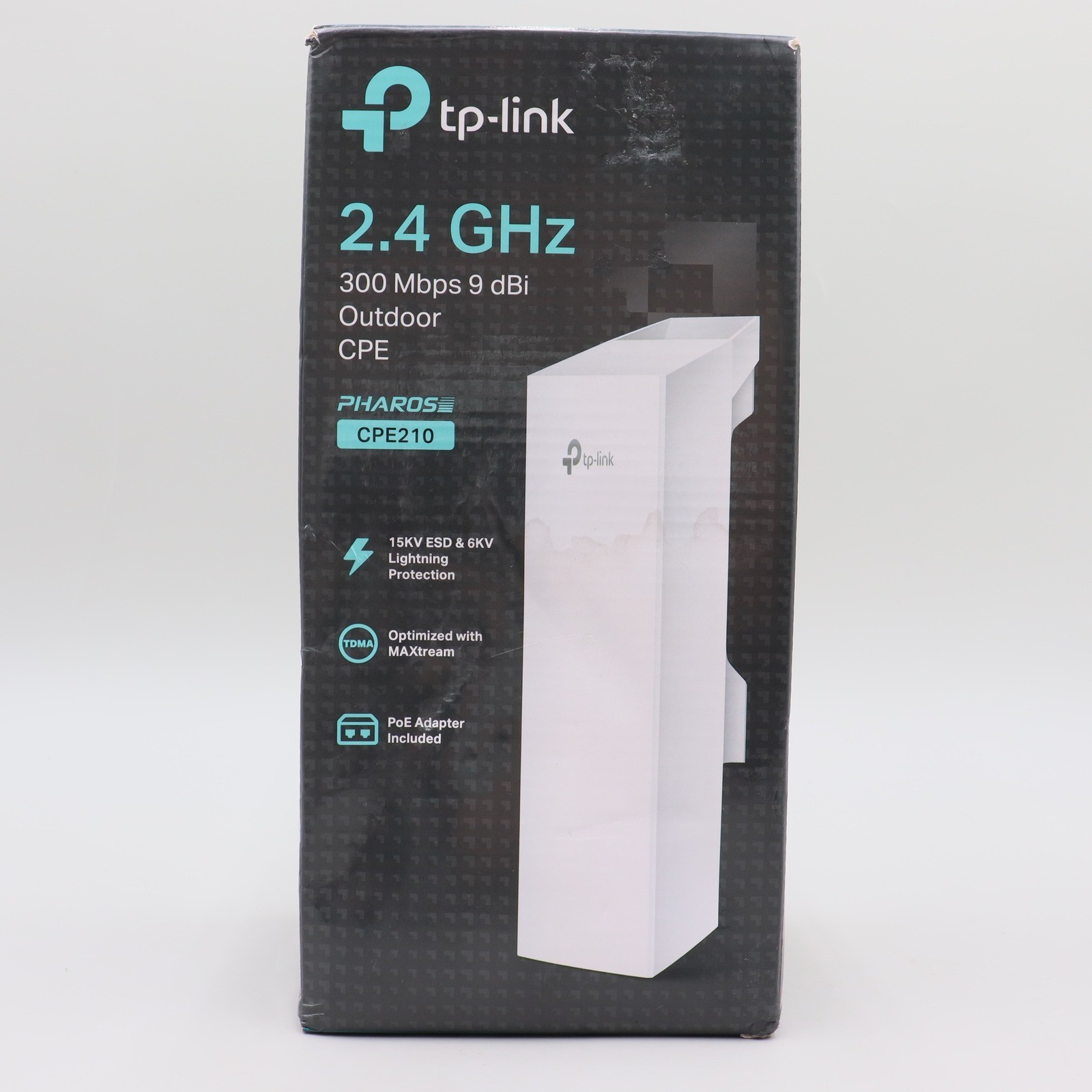 TP-Link Pharos CPE210 2.4GHz 300Mbps 9dBi Outdoor CPE Wireless Access Point