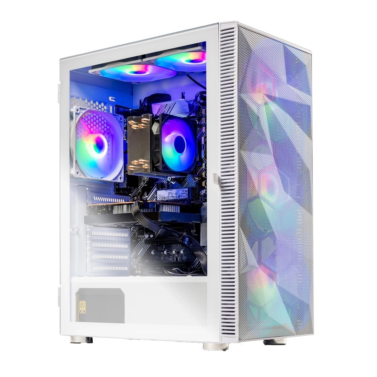 Skytech Gaming PC Storm, Ryzen 5, RTX 5060 Ti 8GB, 16GB RAM, 1TB Storm White