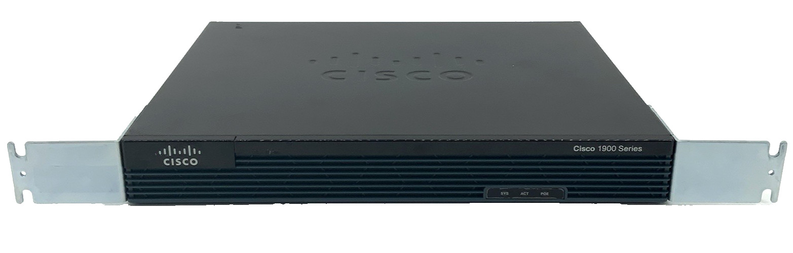 Cisco ISR 1921 Integrated Services Router | 2x 1G RJ-45 | 1x 1G RJ45, 1x 1G SFP