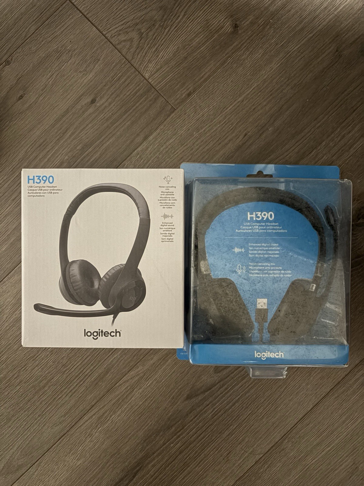 Logitech H390 Black USB Wired
