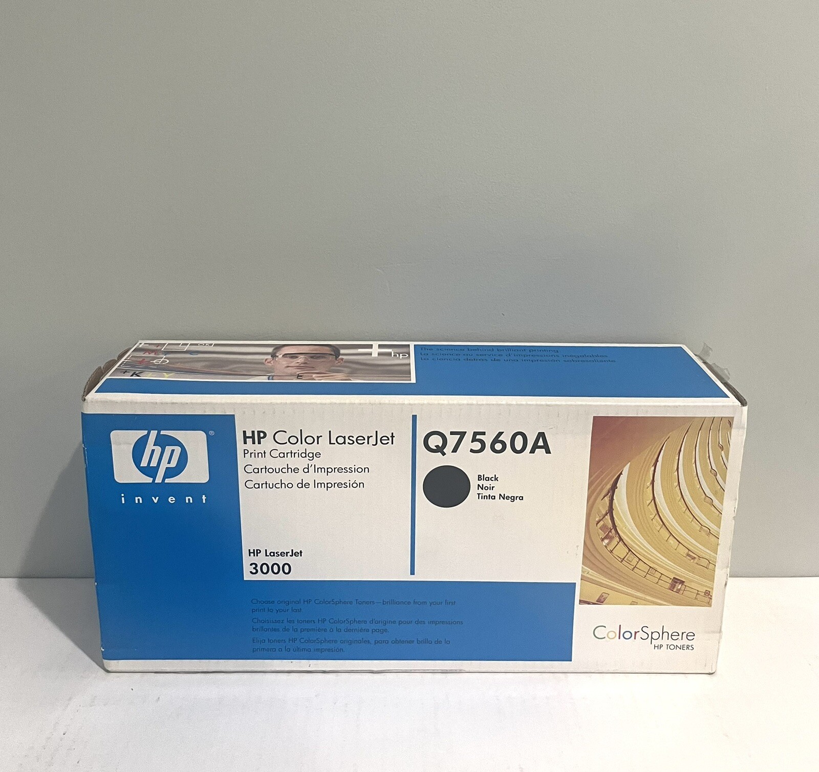 HP 314A Q7560A Genuine Black Toner Cartridge For LaserJet 3000 NEW