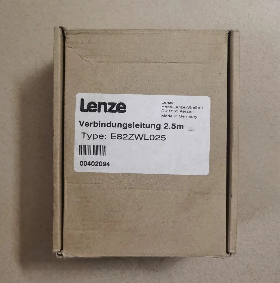 1PC Lenze E82ZWL025 inverter connecting cable. Diagnostic cable. 2.5m Fast ship