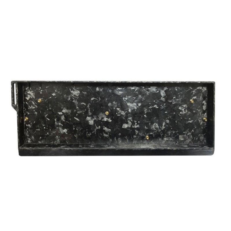 Professional Carbon Fiber Keyboard Case Thermal Management Easy Clean Housing