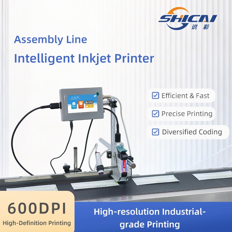 Online Inkjet Printer Without Conveyor Printing Batch Number and Lot Number