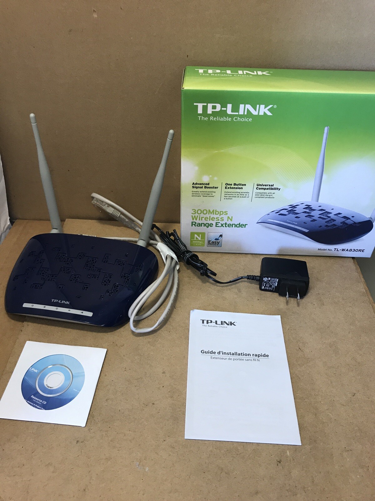 TP-Link TL-WA830RE - wireless N network extender TL-WA830RE
