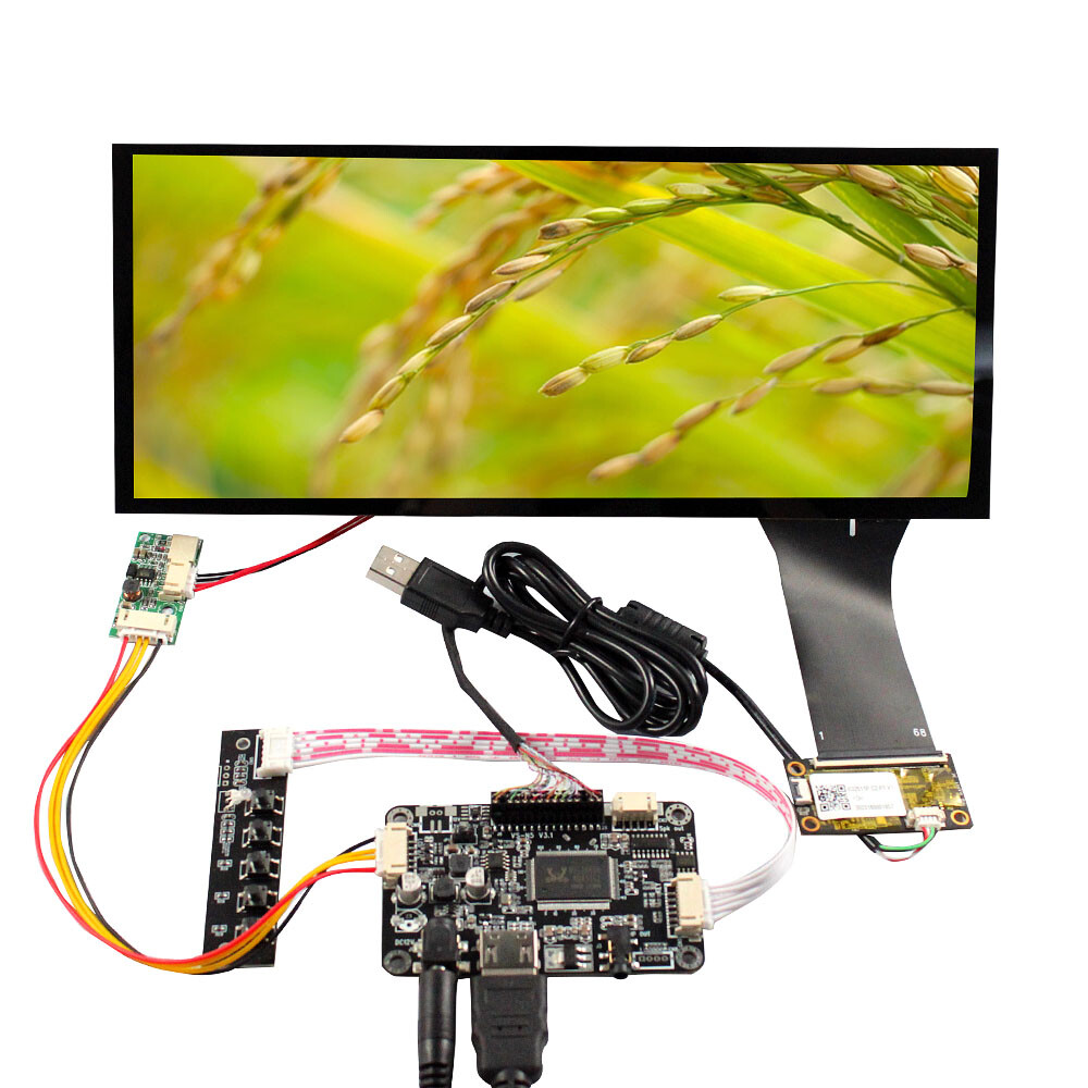 HD LCD Controller Board 10.3inch  VSD103IA 1920x720 IPS Capacitive Touch LCD