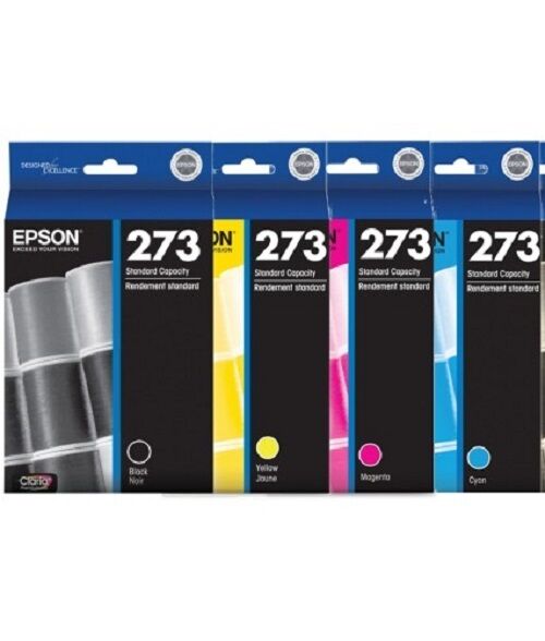 10 Sets of 4 Genuine Empty Epson 273 Inkjet Cartridges 10 of Each Color K C M Y