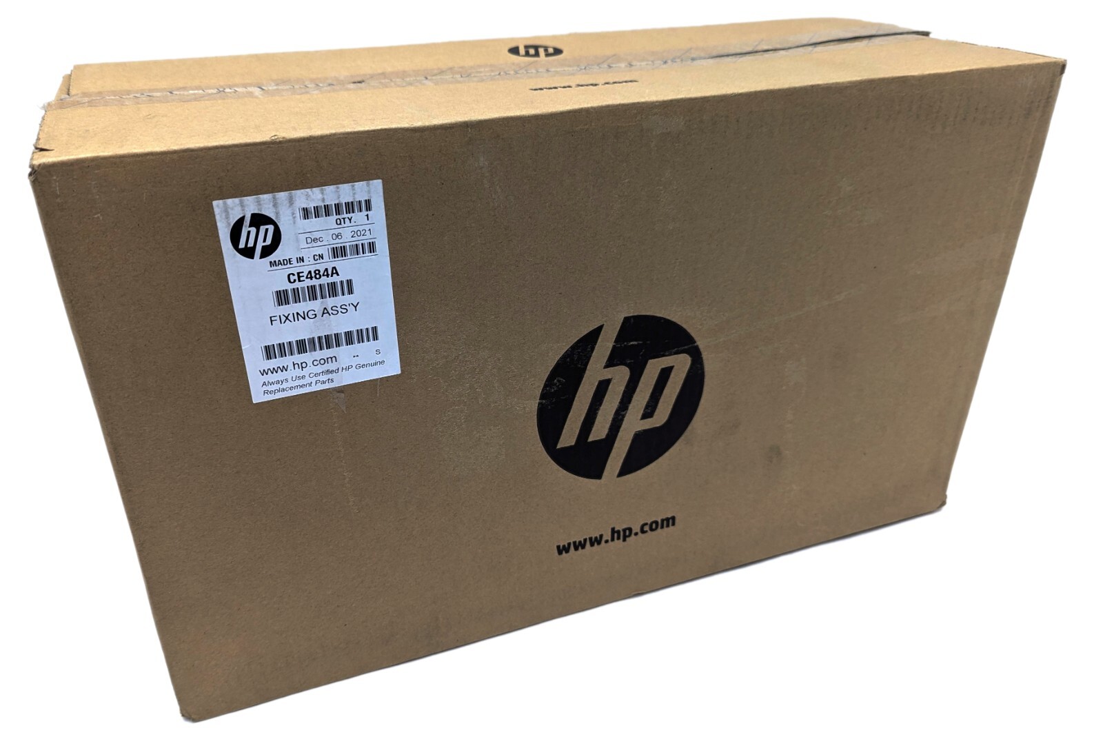 HP CE484A Color LaserJet  110V Fuser Kit Sealed Cartridge Genuine - NEW OPEN BOX