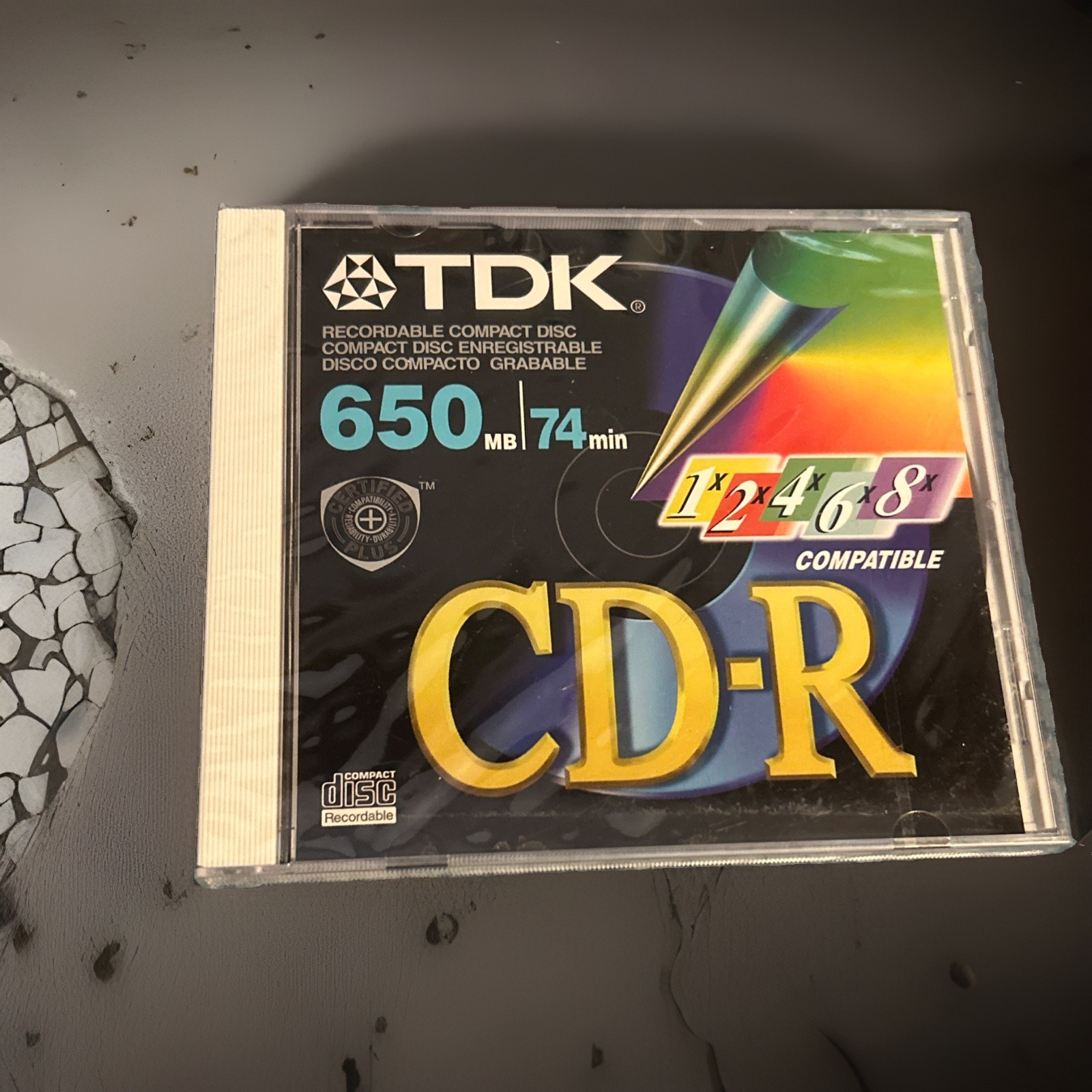 TDK CD-r 650mb 74 min Disc NEW/SEALED