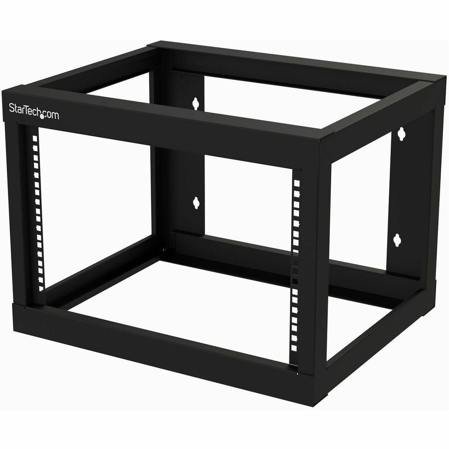 StarTech 2-Post 6U Heavy-Duty Wall-Mount Network Rack, 19" Open Frame Server