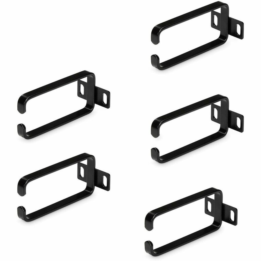 StarTech 1U Vertical Cable Management D-Ring Hooks 5Ct CMHOOK1UN5PK