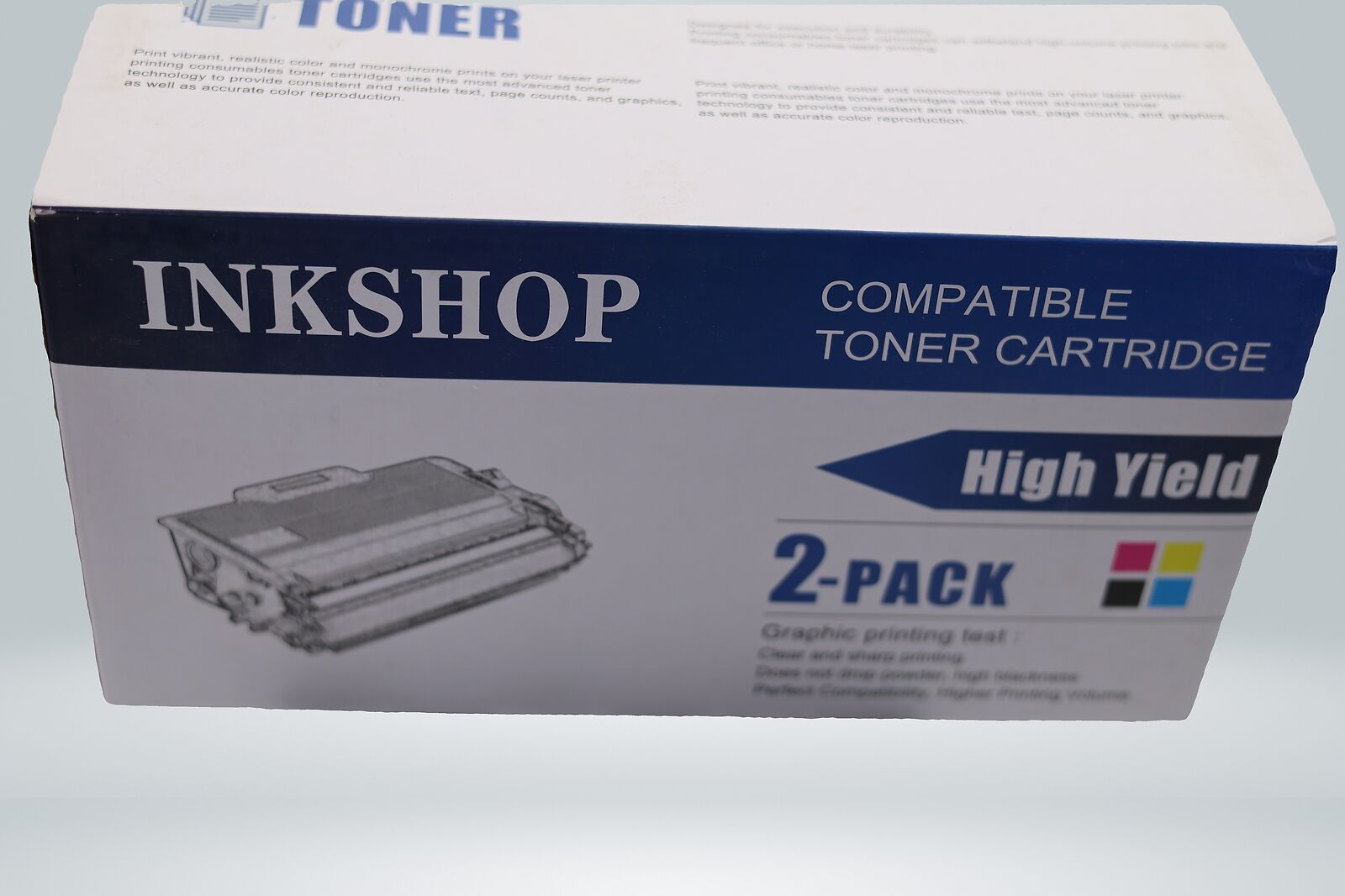 2PK TN770 Toner Cartridge compatible with Brother TN770