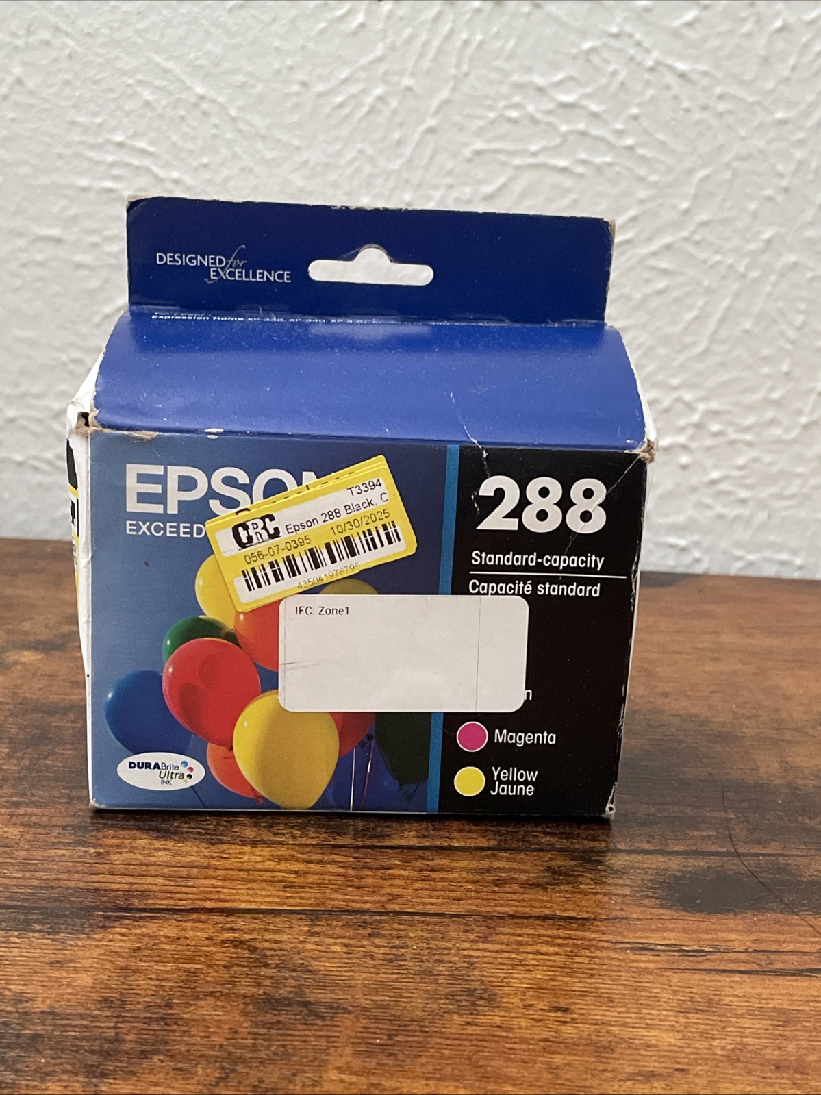 Epson T288520 DURABrite Ultra Color Combo Pack Standard Capacity Cartridge Ink