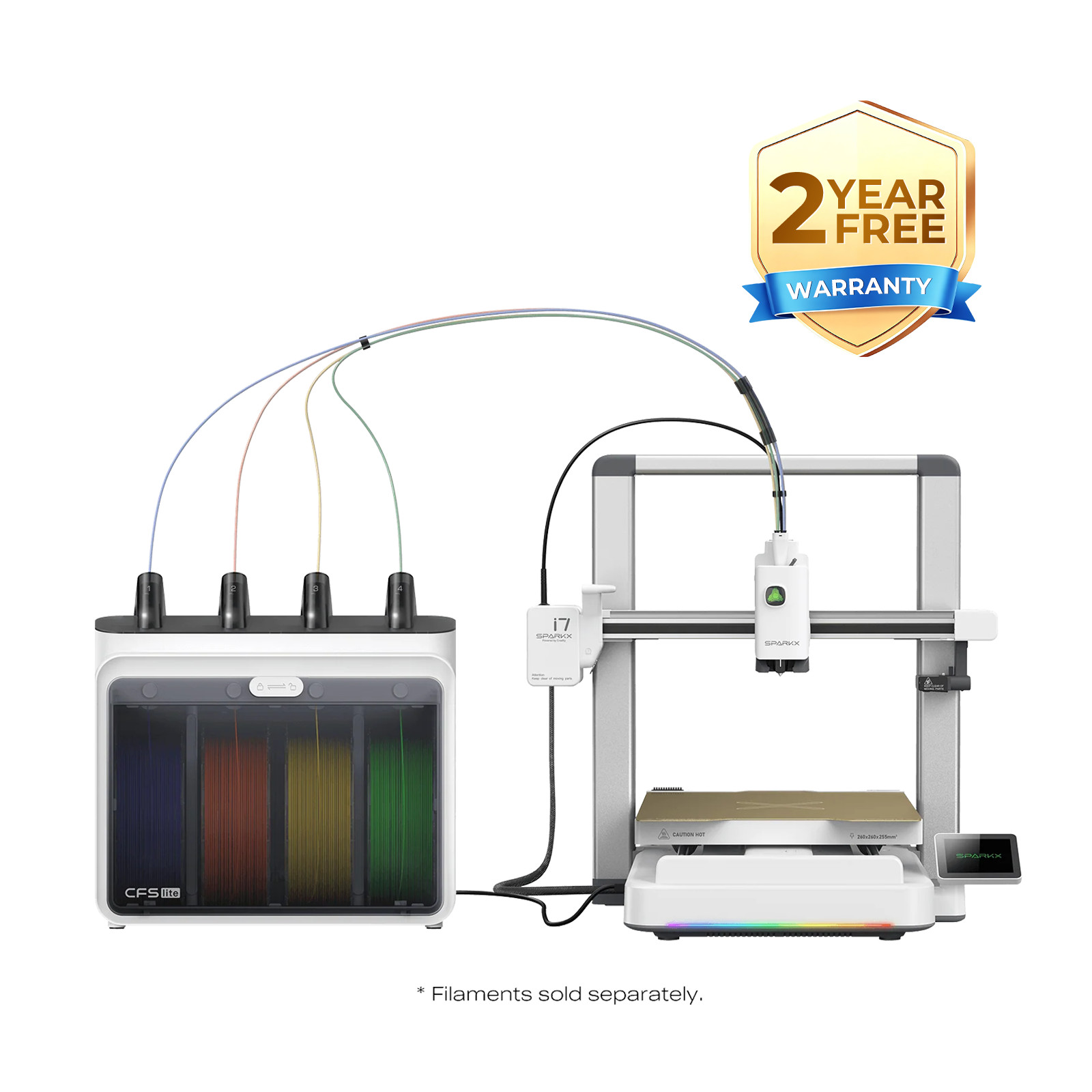 Creality 3D Printer SPARKX i7 Color Combo Multicolor Printing