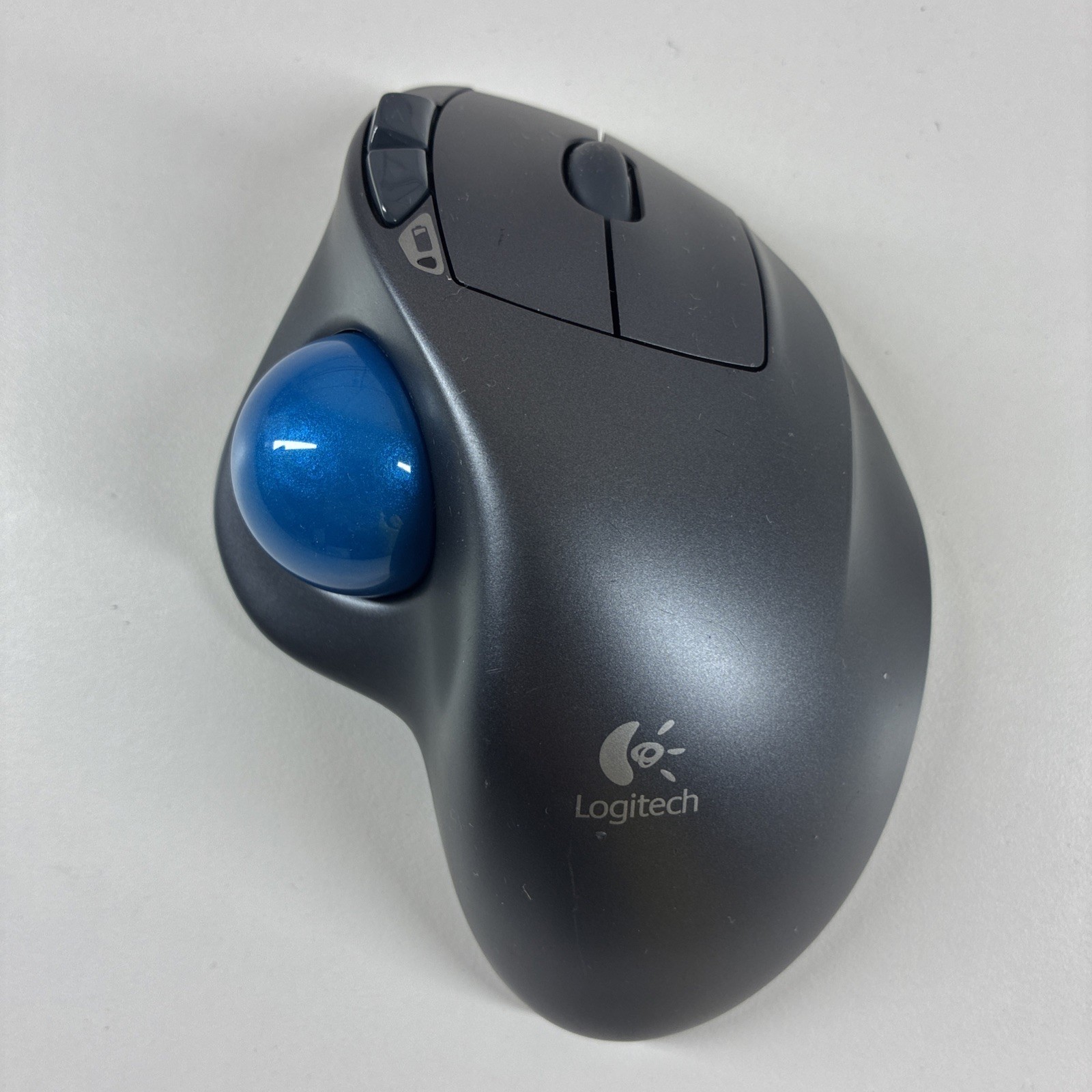 Logitech M570 Wireless Trackball Mouse w/ Receiver Dongle. Tested Works Great