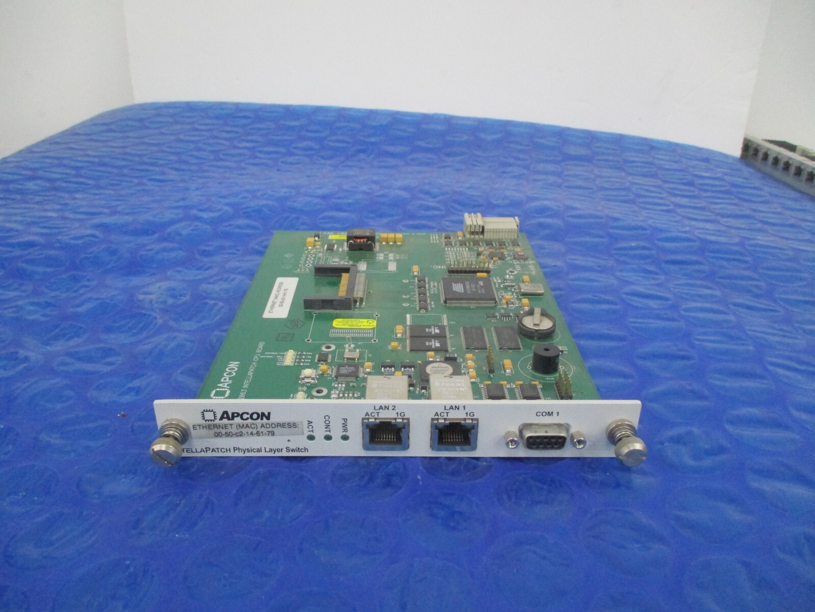 Apcon ACI-2063 A51-2063-001 IntellaPatch CPU Board